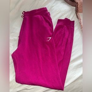 Fuchsia gymshark joggers